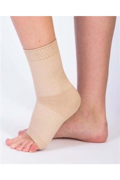 Soles Unisex Ten Rengi Desteksiz Örme Ayak Bilekliği