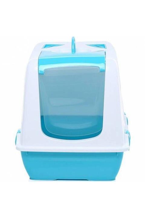 GND Kapalı Kedi Tuvaleti - 50*45*40 Mavi