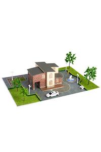 Eshel 3 Boyutlu Tuğla Görünümlü Villa Maket Yapım Seti 1/100