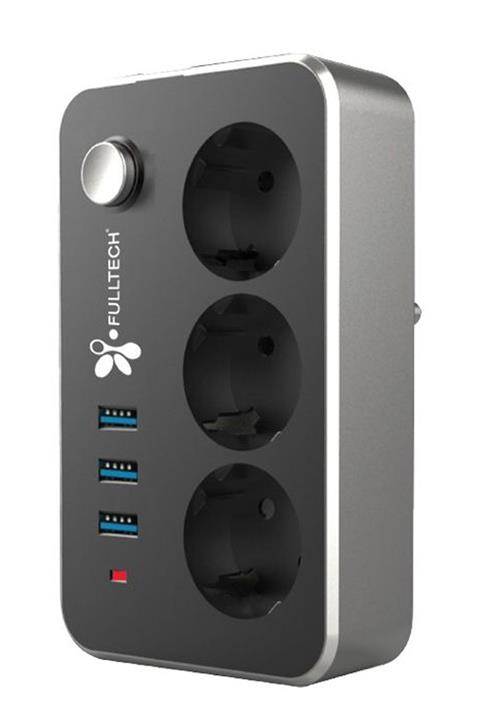 Fulltech Ftr-02 2 M 3'lü Termal Akım Korumalı Priz