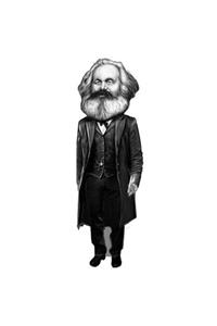 Aylak Adam Hobi -karl Marx Karikatür Ayraç