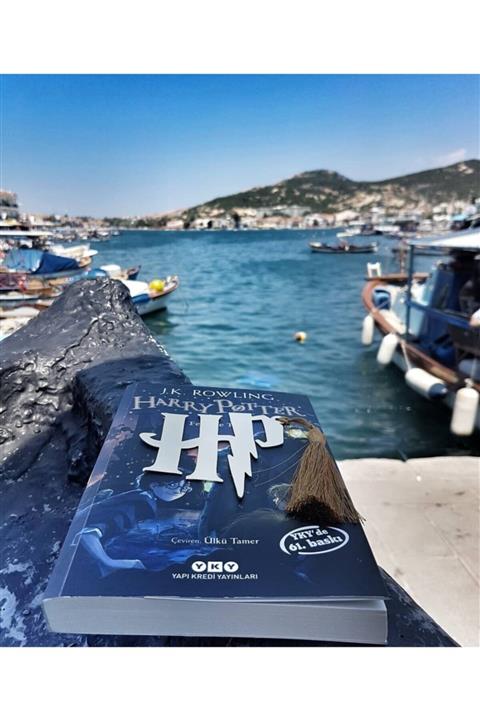 Jewelizm Harry Potter Baş Harf Metal Kitap Ayracı