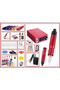 Matrixline Xl-202b Hybrıd Redkalem Tipi Kartuş Iğneli Tattoo Dövme Makinası Seti - Isviçre Motor
