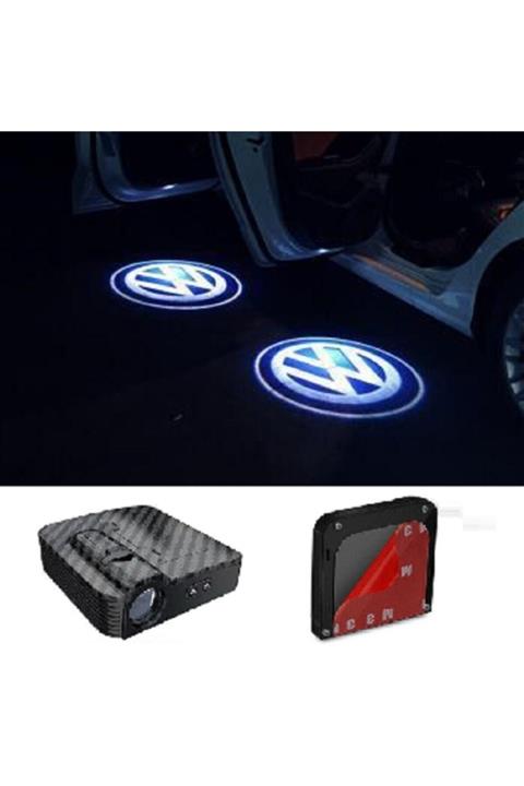 FEMEX Volkswagen Kapı Altı Logo Lamba Pilli Sensörlü Kolay Montaj