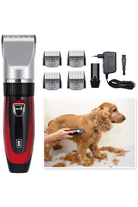 Lion Pet Kedi Köpek Tıraş Makinesi ( Kablosuz ) Yedek Şarjlı Özel Tasarım 1 Yıl Garantili