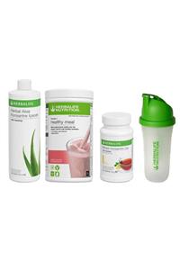 Herbalife Başlangıç Seti 14 1 Ahududu Shake x Limon 50 gr Çay x Aloe Konsantre İçecek x Shaker