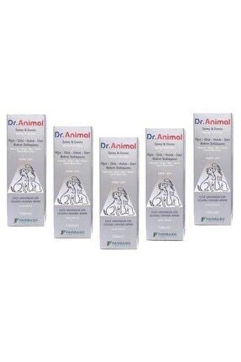 Dr. Animal Dr Animal Ağız, Göz, Kulak, Deri Bakım Losyonu Ve Dezenfektan 5x100ml