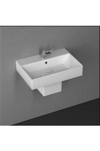 İsvea Isvea Sistema Z Frame 60 Cm Lavabo + Kare Yarım Ayak