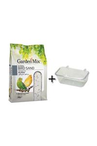 Gardenmix Platin Kuş Kumu 200gr+kumluk