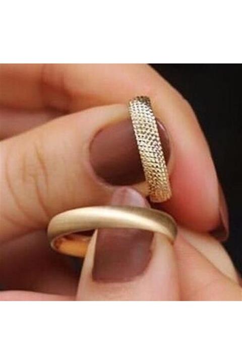 Eksioglu gold 925 Ayar Gümüş Alyans