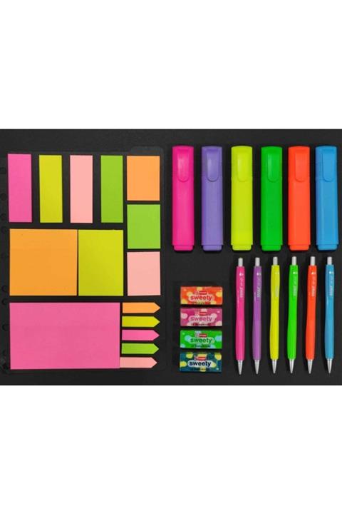 smilingface Stıck Notes Kalemli Set