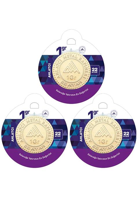 Ahlatcı 22 Ayar-3 Gram Külçe Altın