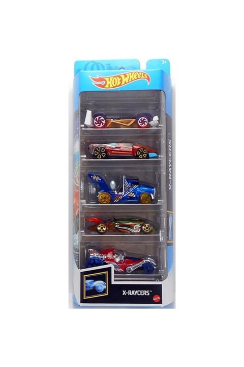 HOT WHEELS 5'li Araba Seti 01806 Gtn39 X-raycers