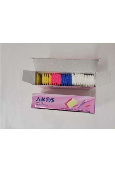AKOS 25'li Sabun Çizgi Taşı (RENKLİ)