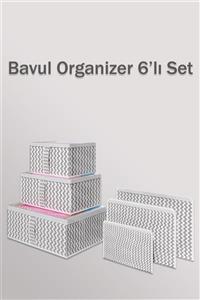 alorez Bavul Organizer Ve Valiz Düzenleyici 6'lı Set