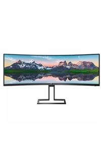 Philips Siyah Phılıps 498p9/00 49 Inc Dual Quad Hd 5120x1440 Super Wide Kavisli Monitör