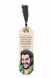 Hayat Poster Ernesto Che Guevara Püsküllü Ahşap Ayraç