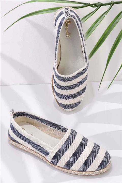 Bambi Lacivert Kadın Espadril K01530111118