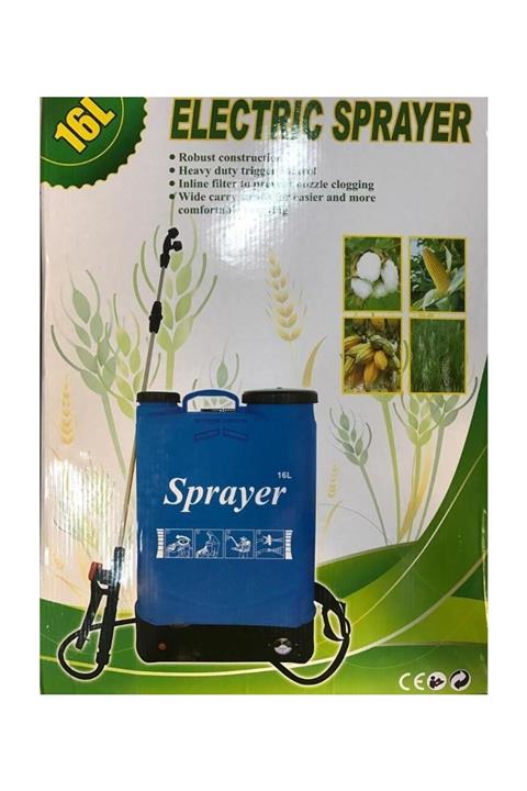 Sprayway Sprayer Akülü İlaçlama Makinası Şarjlı Bataryalı 16 LT