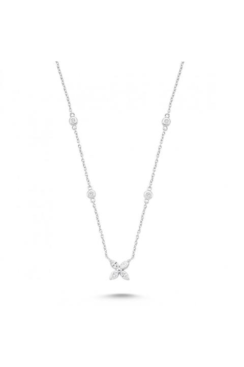 Koçak Kadın Beyaz 0.26 Karat Pırlanta Kolye