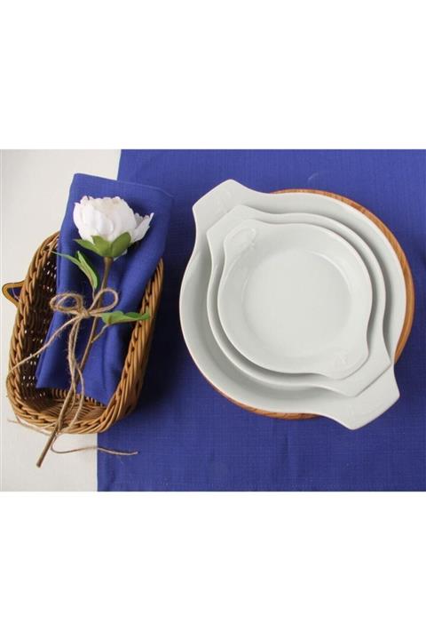 Porland Porselen 3 Parça Sahan Seti