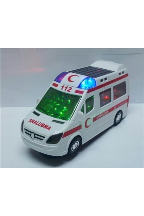 Cimricik Oyuncak Ambulas Araba Sesli Işıklı