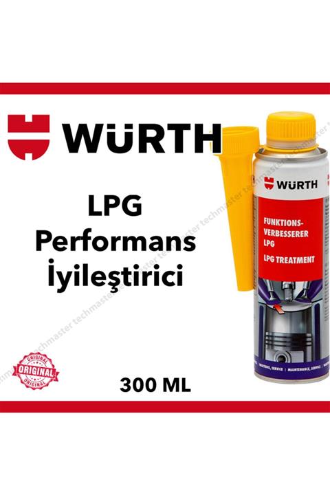 Techmaster Würth Lpg Performans Yükseltici Iyileştirici Artırıcı 300ml