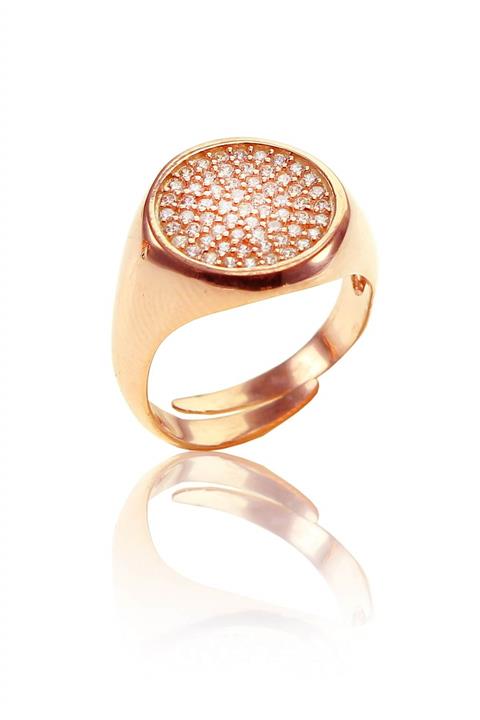 Söğütlü Silver Kadın Zirkon Taşlı Yüzük SGTL7764