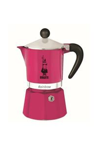 Bialetti Rainbow Fuşya Mokapot (3 Cup)