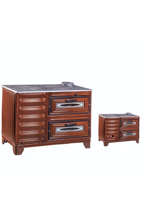 Eforısı Lüks Majolik Kovalı Cift Fırın Kuzine