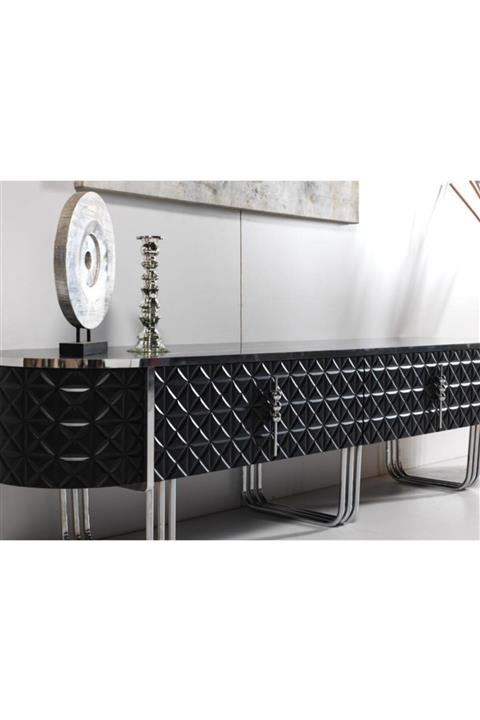 OKRA HOME Barcelona Boyalı Tv Sehpası