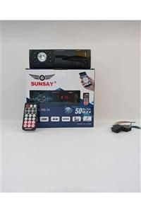 SUNSAY Mb-28 Bluetooth Oto Teyip Araba Teyibi ,bluetooth,usb,sd,aux,iso Söket Teyp