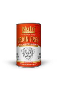 Nutri Canin Tahılsız Somonlu Ördekli Konserve Köpek Maması 400 gr