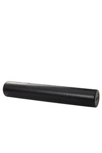 Actifoam Siyah Tırtıksız Silindir Pilates Yoga Egzersiz  Masaj Rulosu  90 cm