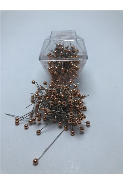 Gazelli Rose Gold Çelik Toplu İğne