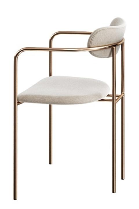 Ankara Mobilya Akseki Cloud Metal Sandalye