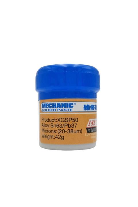 MECHANIC Krem Sıvı Lehim Mechanic Solder Paste 42 gr Xgsp50