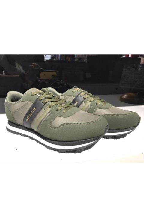 Factor Erkek  Haki Yeşil Spor Ayakkabı