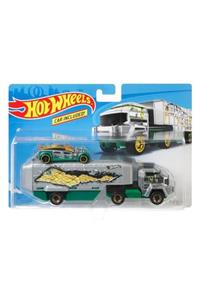 HOT WHEELS Bank Roller Taşıyıcı Tır Ve Araba Seti Bdw51 - Fkw87