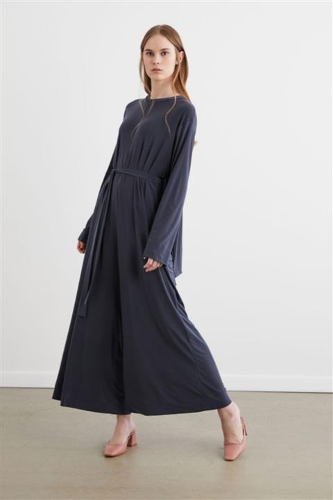 TERZİ DÜKKANI Kadın Basıc Jarse Likralı Tulum