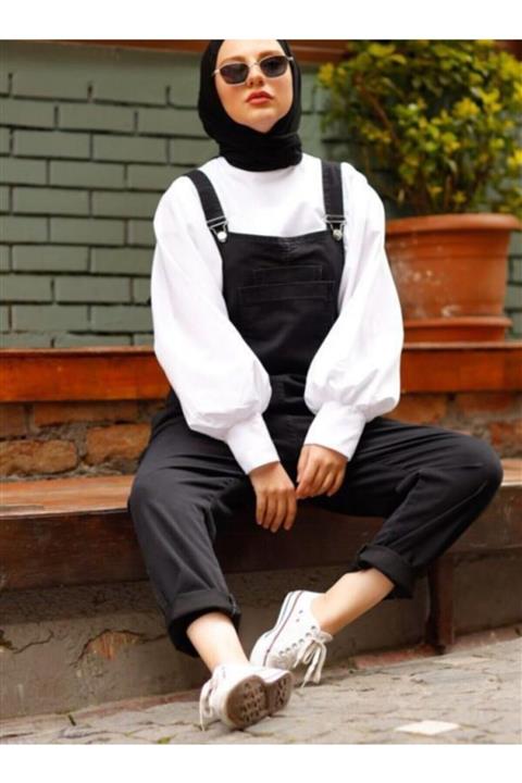 MaviMoure Kadın Siyah Yeni Sezon Tulum