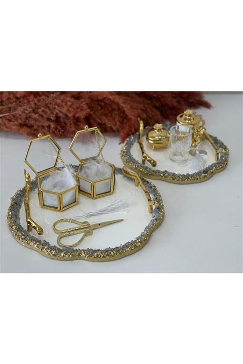 malzemeeminonuu Epoksi Tepsi, Söz-nişan Tepsisi, Damat Kahvesi