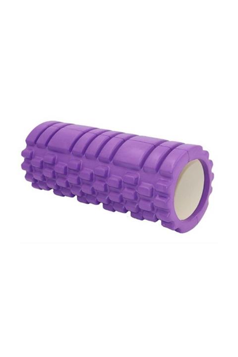FTRMEDİKAL Foam Roller Masaj Köpüğü Köpük Rulo Yuvarlama Köpüğü - Mor