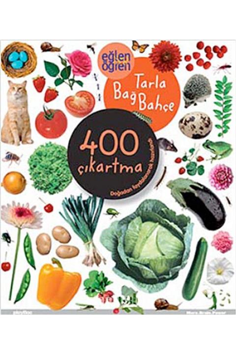 Dstil Tasarım Eğlen Öğren Tarla Bağ Bahçe 400 Çıkartma