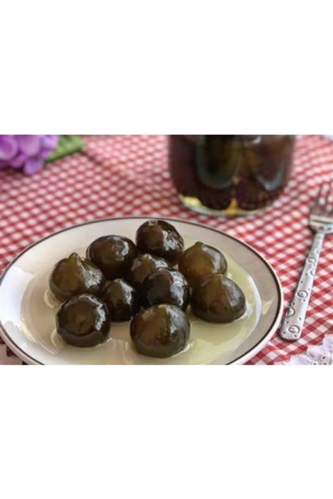 Hatay'ın Lezzet Durağı Ev Yapımı Yeşil Incir Reçeli 1 Kg Lık Kavanoz