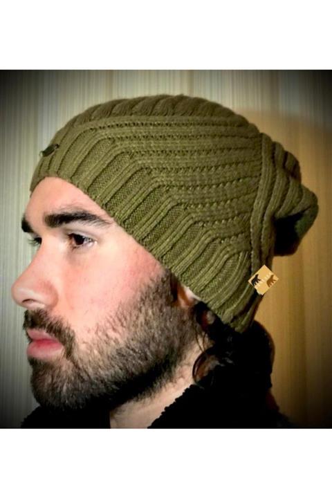 Groppa Yün Bere Koyu Yeşil