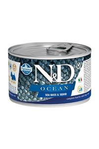 N&D Ocean Levrek & Mürekkep Balığı Köpek Konserve 140 Gr