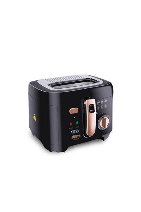 Stilevs Actıva Df-118 Fritöz Siyah/bakır