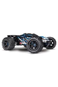 TRAXXAS E-Revo 4x4 Vxl 4wd Brushless Rtr 1/10 6s Tqi Tsm Elektrikli Rc Model Araba Mavi