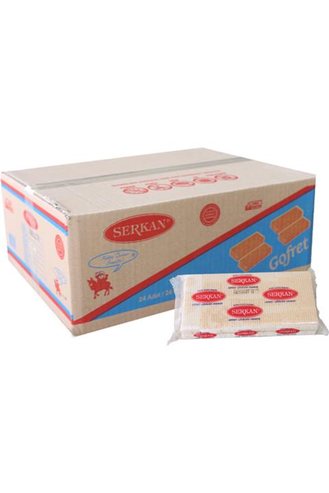 SERKAN GOFRET Serkan Muzlu Gofret 200 Gr X 24 Adet